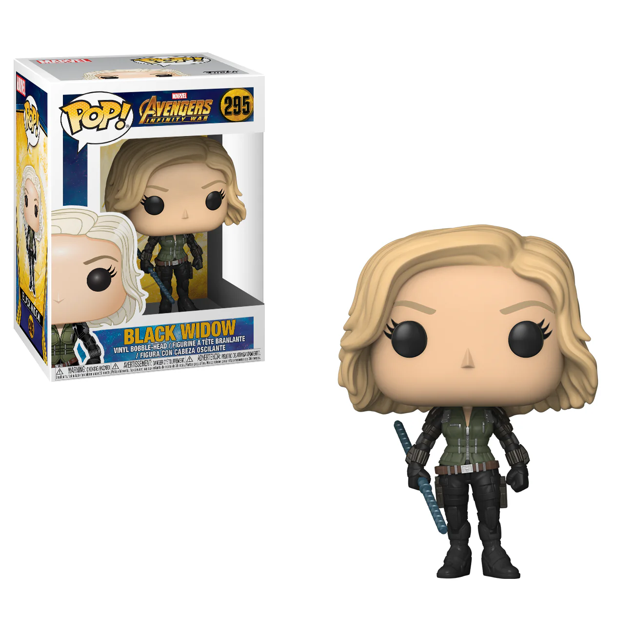 Funko Pop Marvel Avengers Infinity War Black Widow 295