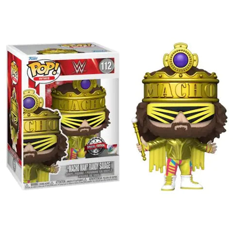 Funko Pop WWE "Macho Man" Randy Savage 112 Special Edition