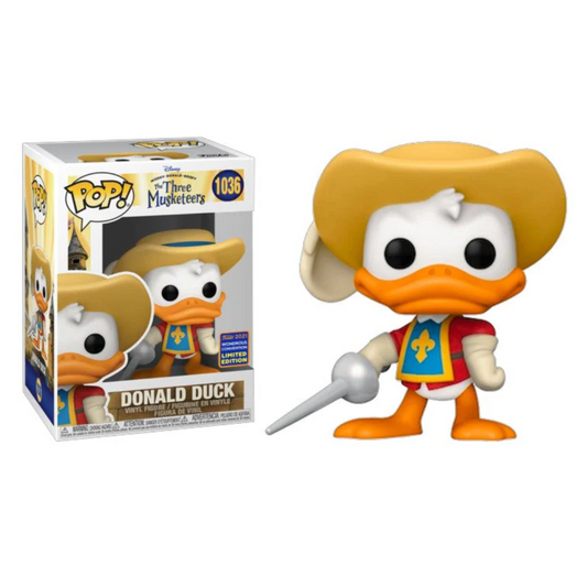 Funko Pop Disney The Three Musketeers Donald Duck 1036 2021 Wondrous Convention