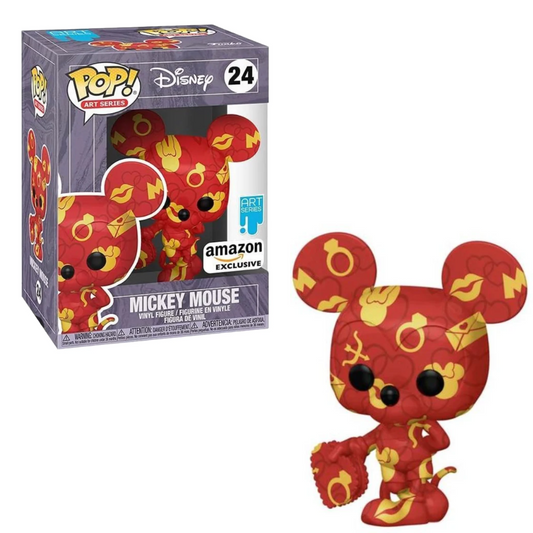 Funko Pop Disney Mickey Mouse 24 Art Series Amazon Exclusive