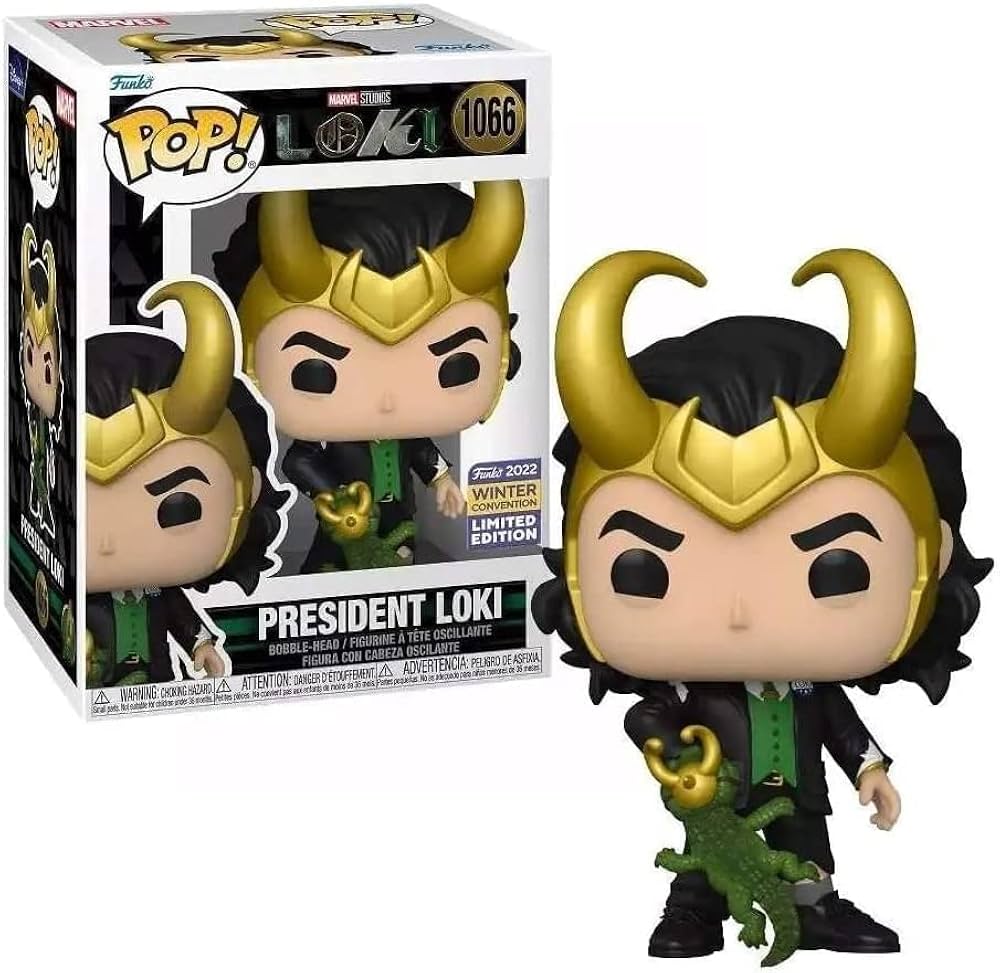 Funko Pop Marvel Loki President Loki 1066 2022 Winter Convention