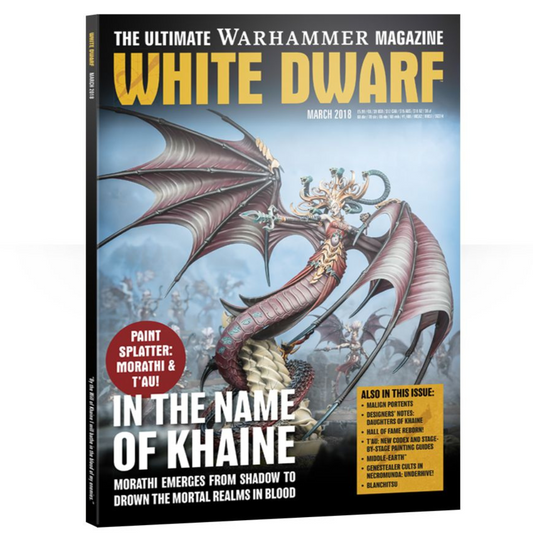 Games Workshop White Dwarf March 2018