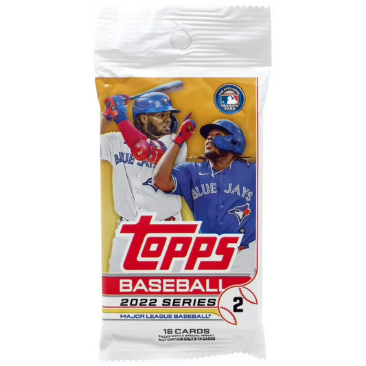 MLB Topps 2022 Series 2 Baseball Trading Card Retail Pack (16 Cards)