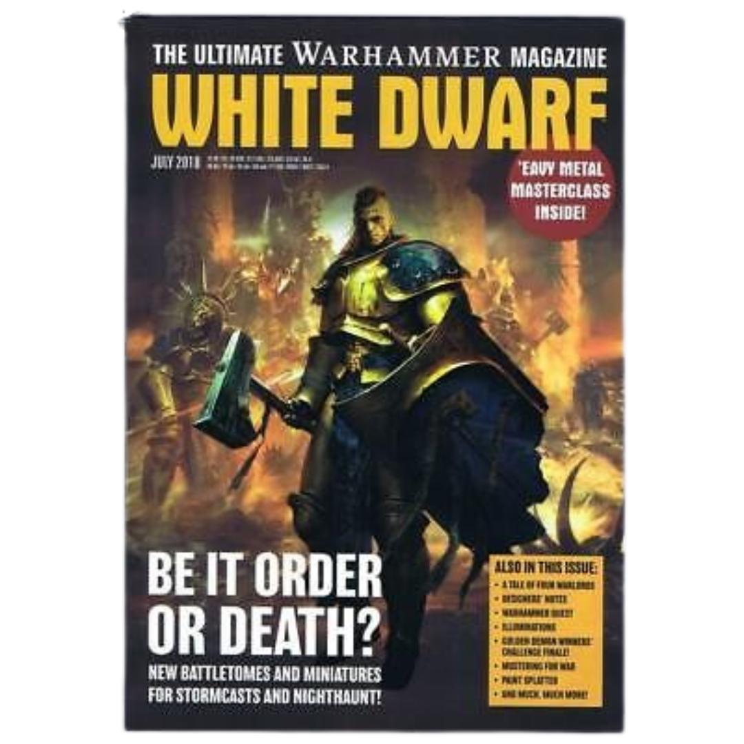 Games Workshop White Dwarf July 2018