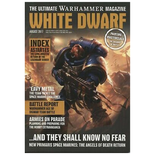 Games Workshop White Dwarf August 2017