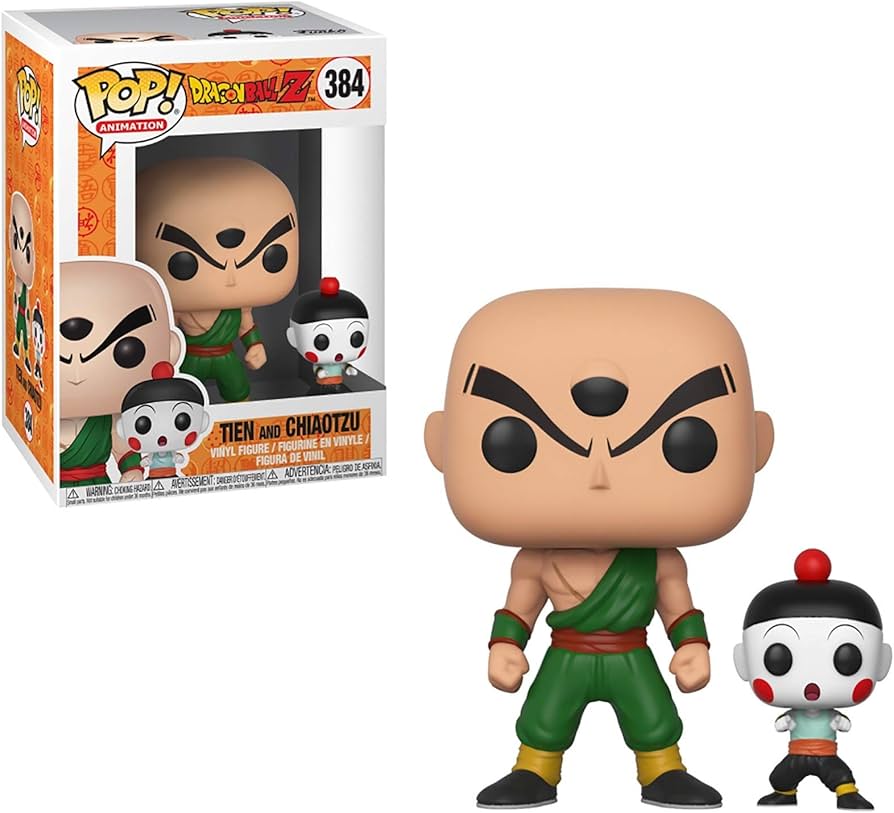 Funko Pop Anime Dragon Ball Z Tien and Chiaotzu 384