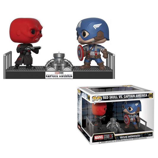 Funko Pop Movie Moments Marvel Red Skull VS. Captain America 389