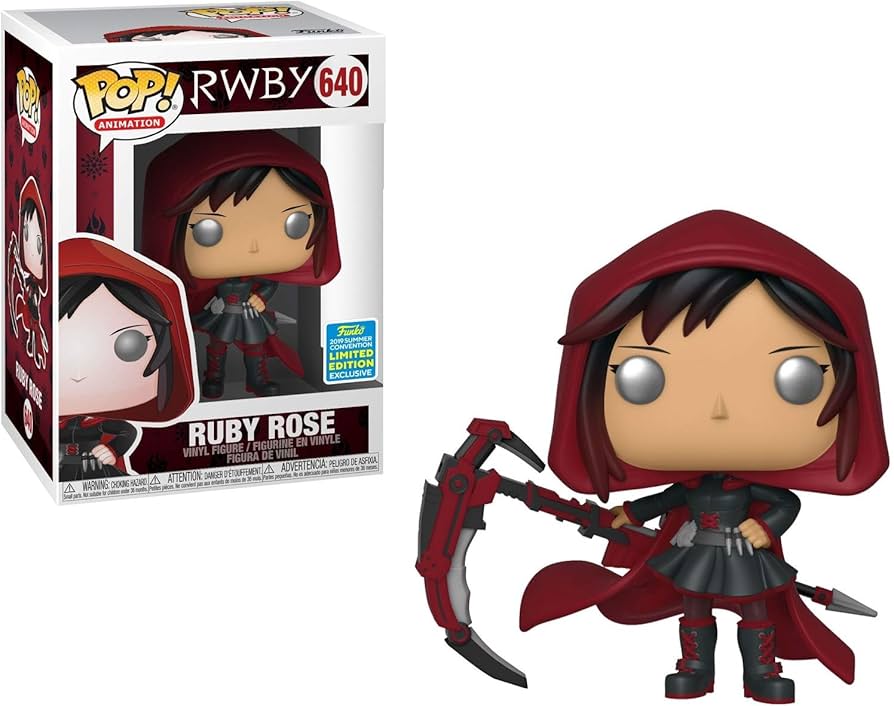 Funko Pop Anime RWBY Ruby Rose 640 2019 Summer Convention