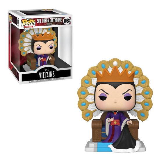 Funko Pop Deluxe Villains Evil Queen on Throne 1088