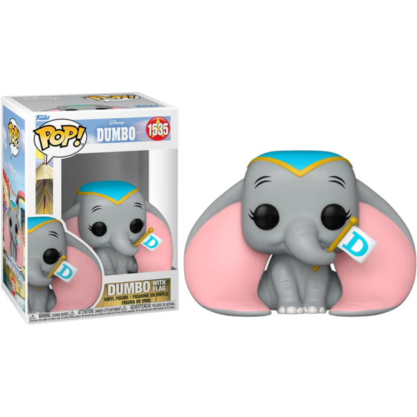 Funko Pop Disney Dumbo Dumbo with Flag 1535