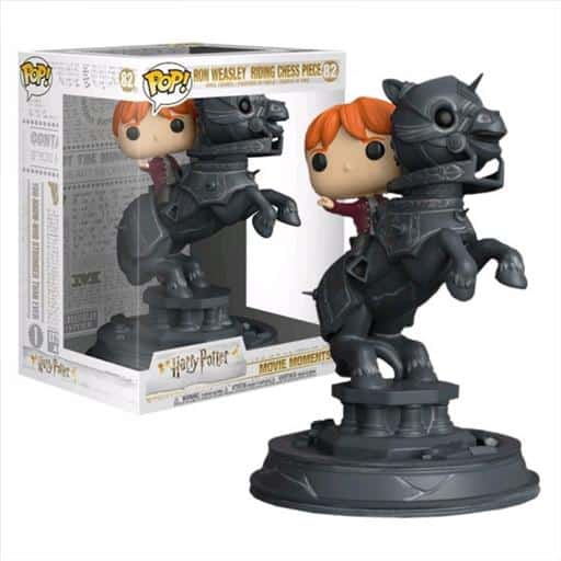 Funko Pop Harry Potter Ron Weasley Riding Chess Piece 82