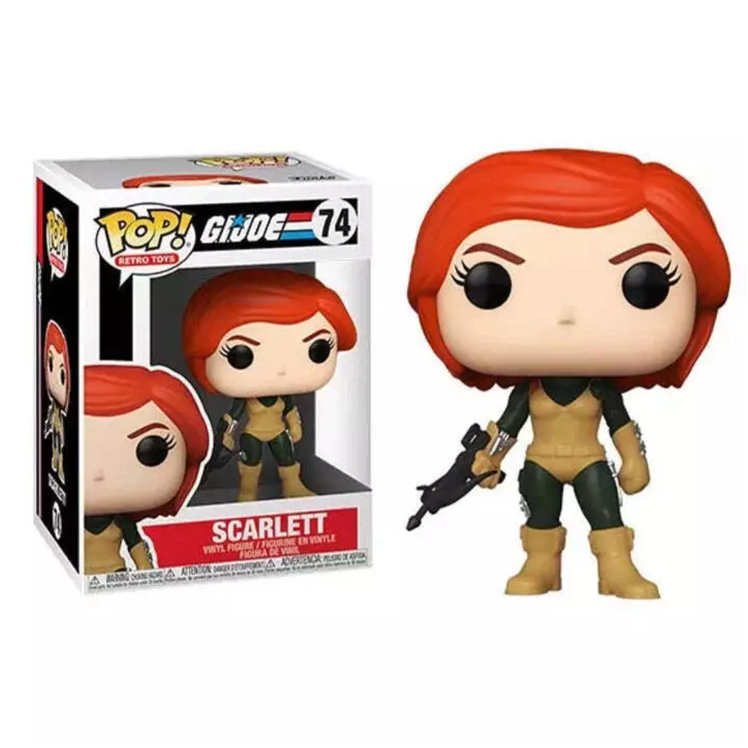 Funko Pop G.I. Joe Scarlett 74