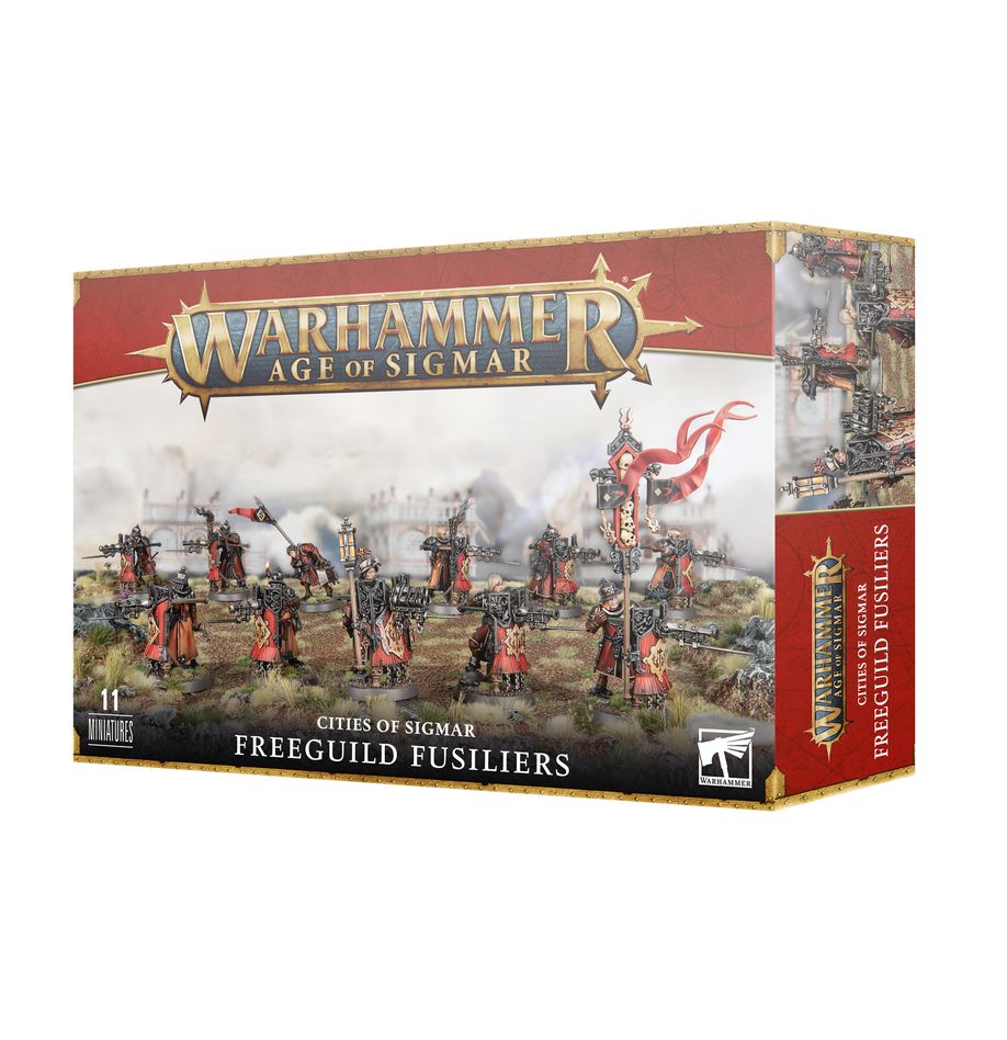 Games Workshop Warhammer Age of Sigmar AOS Cities of Sigmar Freeguild Fusiliers