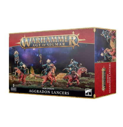 Games Workshop Warhammer Age of Sigmar AOS Seraphon Aggradon Lancers