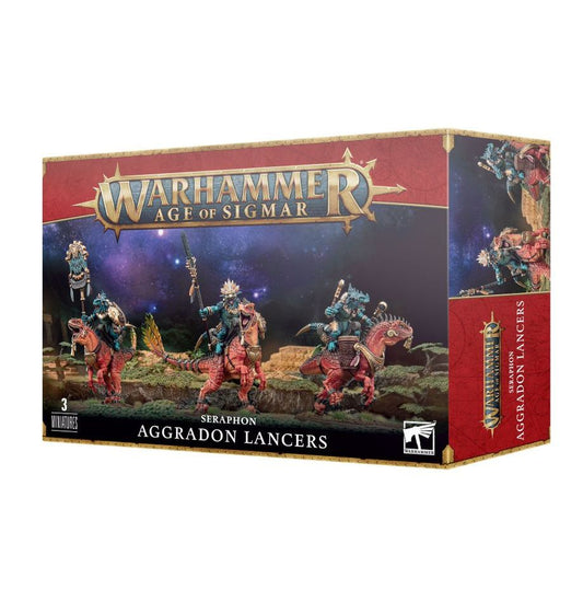 Games Workshop Warhammer Age of Sigmar AOS Seraphon Aggradon Lancers