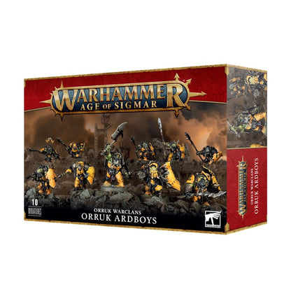 Games Workshop Warhammer Age of Sigmar AOS Orruk Warclans Orruk Ardboys