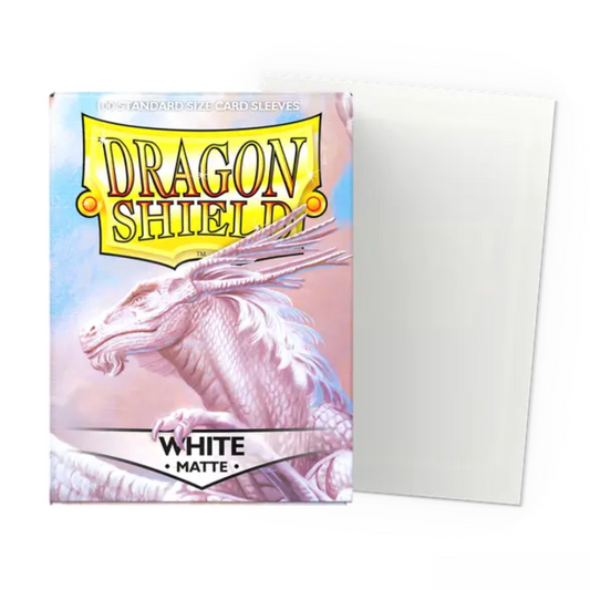 Sleeves: Dragon Shield: Matte: White (100)