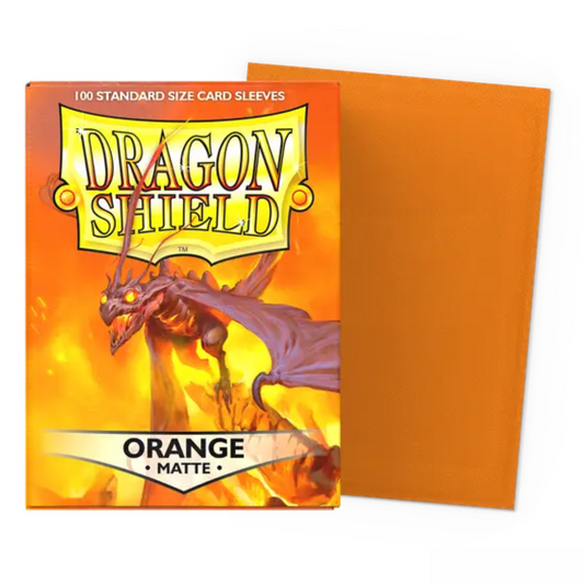 Sleeves: Dragon Shield: Matte: Orange (100)