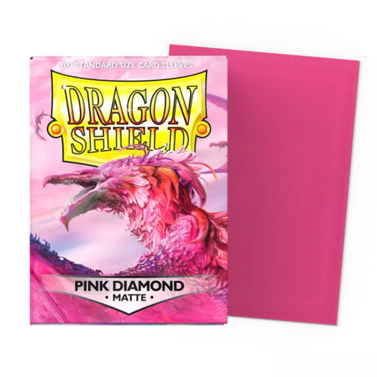 Sleeves: Dragon Shield: Matte: Pink Diamond (100)