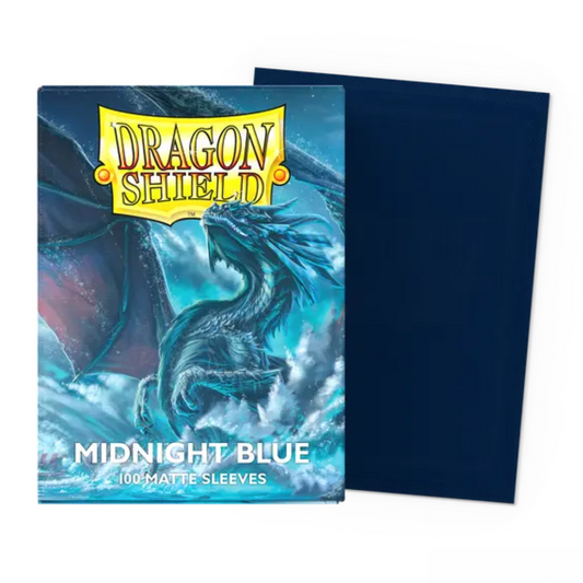 Sleeves: Dragon Shield: Matte: Midnight Blue (100)