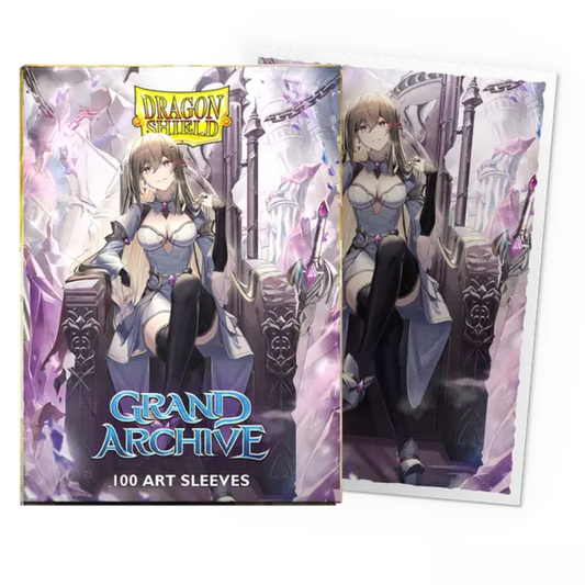 Sleeves: Grand Archive - Merlin, Kingslayer - Matte Art Sleeves - Standard Size