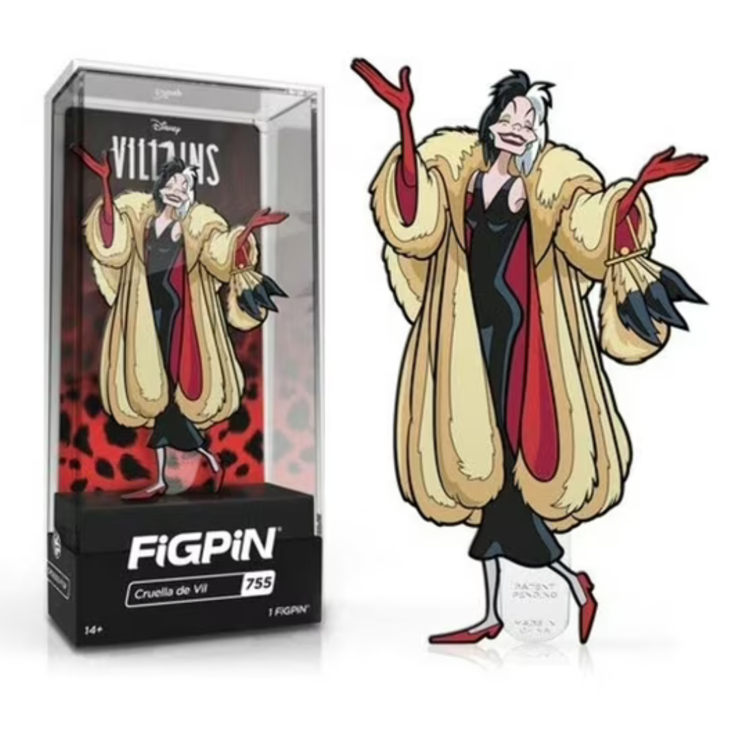 Figpin Disney Villains Cruella De Vil 755