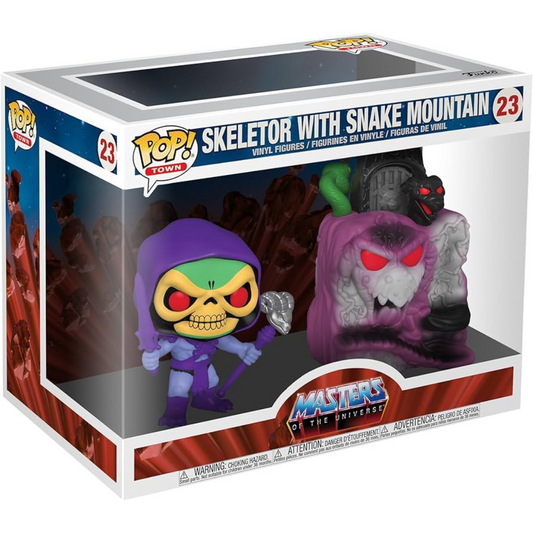 Funko Master of the Universe MOTU Skeletor with Snake Mountain 23