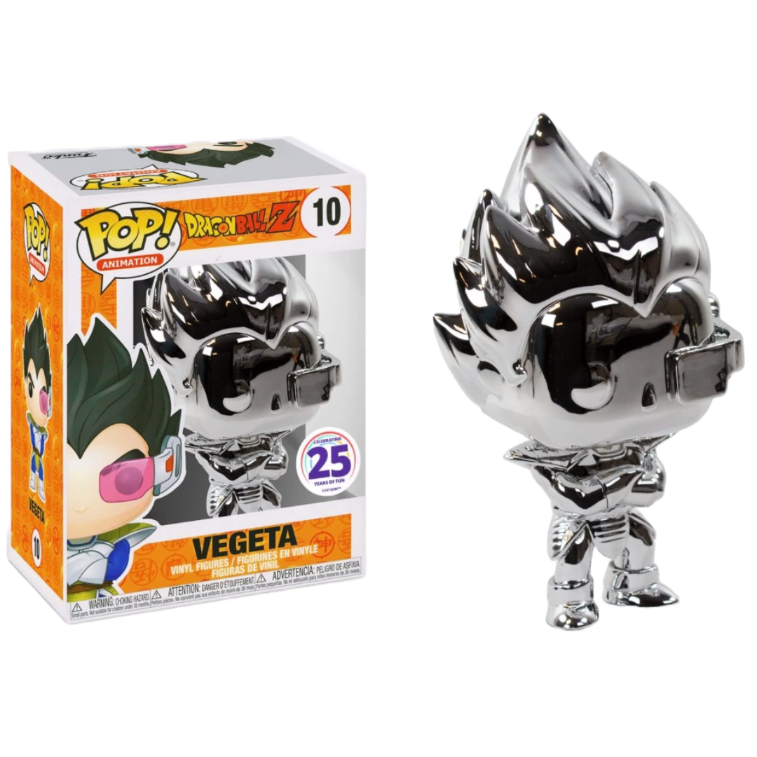 Funko Pop Anime Dragon Ball Z Vegeta 10 25 Years of Fun