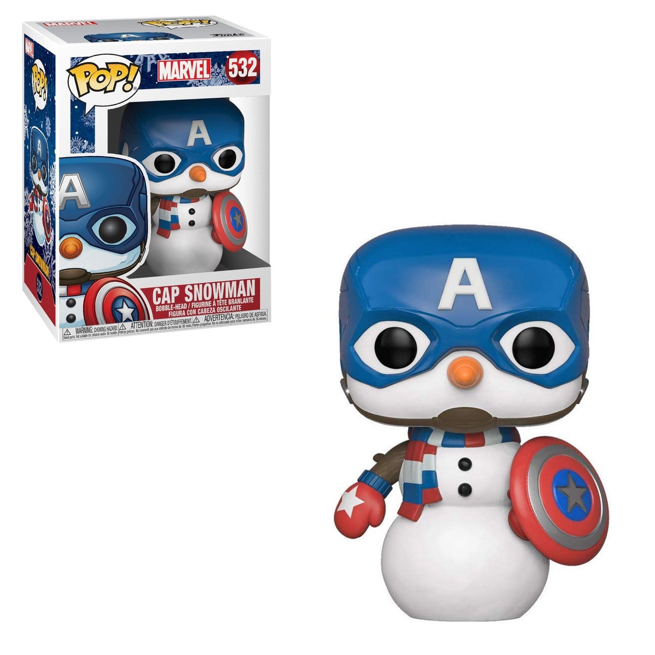 Funko Pop Marvel Cap Snowman 532