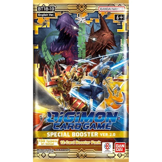 Digimon Card Game: Special Booster Ver 2.0 Booster Pack