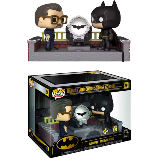 Funko Pop Movie Moments DC Comics Batman and Commissioner Gordon Batman Begins 291