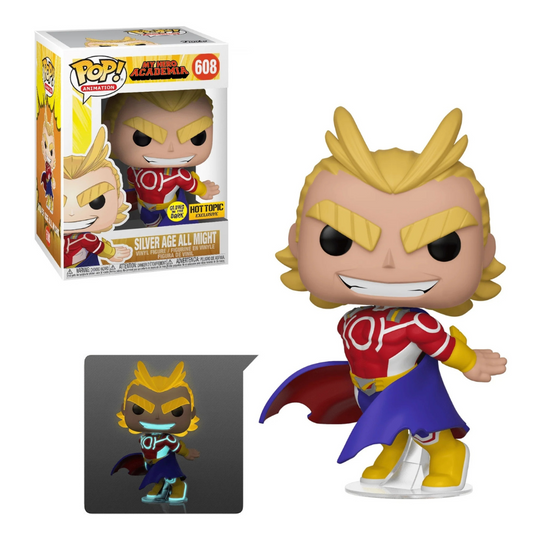 Funko Pop Anime My Hero Academia MHA Silver Age All Might 608 Hot Topic