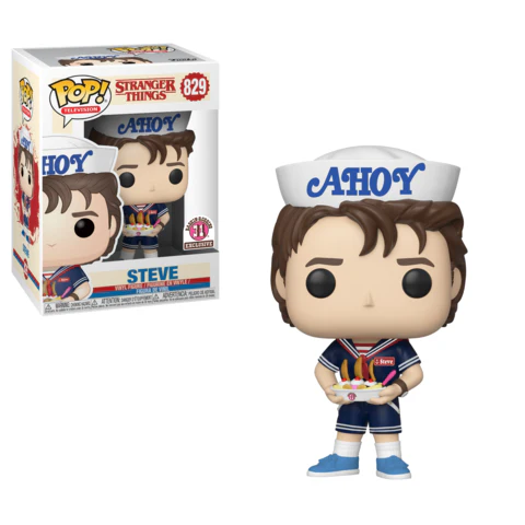 Funko Pop Stranger Things Steve 829 Baskin Robins Exclusive