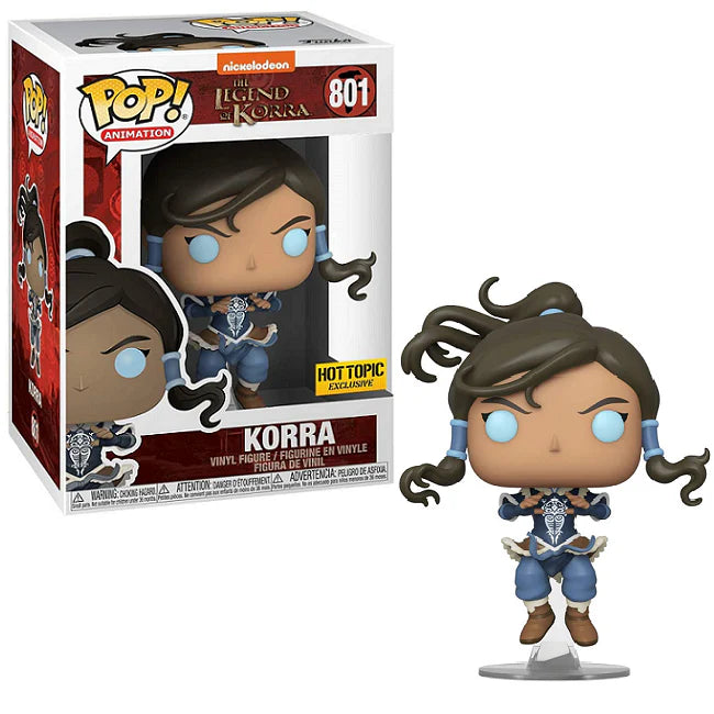 Funko Pop Anime Avatar The Legend of Korra Korra 801 Hot Topic