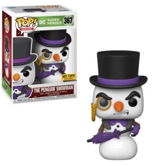 Funko Pop DC Comics The Penguin Snowman 367 Hot Topic