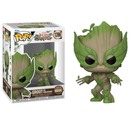 Funko Pop We Are Groot Groot as Wolverine 1396