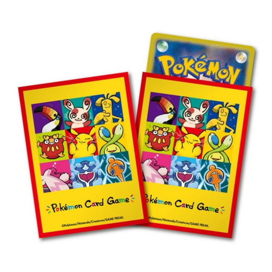 Pokemon TCG: Pokemon Center Japan Exclusive Card Sleeves - What's your Charm? (64-Pack)