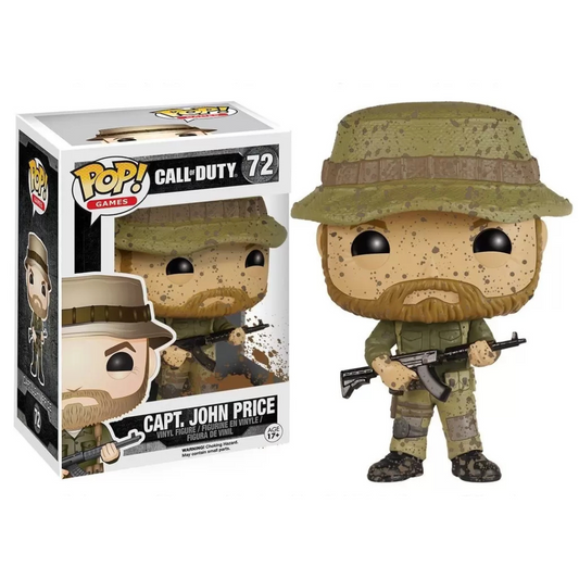 Funko Pop Games Call of Duty Capt. John Price 72 Muddy