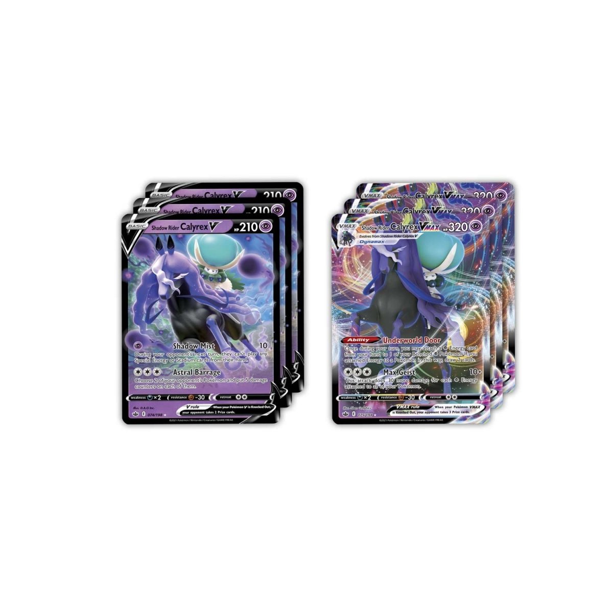 Pokémon TCG: Shadow Rider Calyrex VMAX League Battle Deck (Shadow Rider)