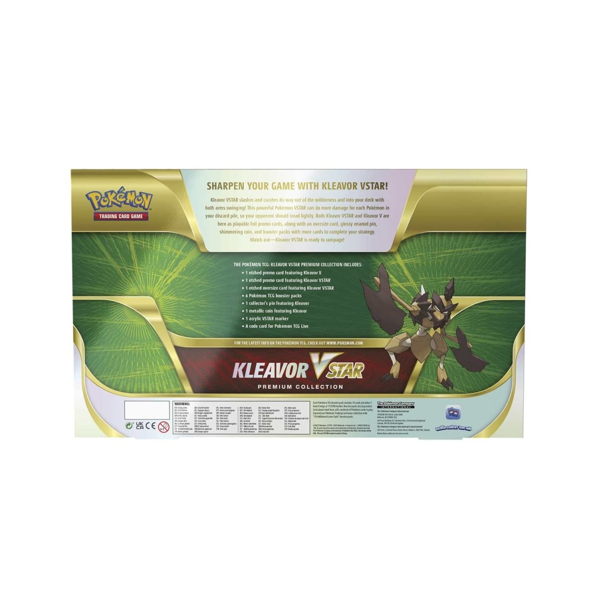 Pokemon Kleavor VSTAR Premium Collection