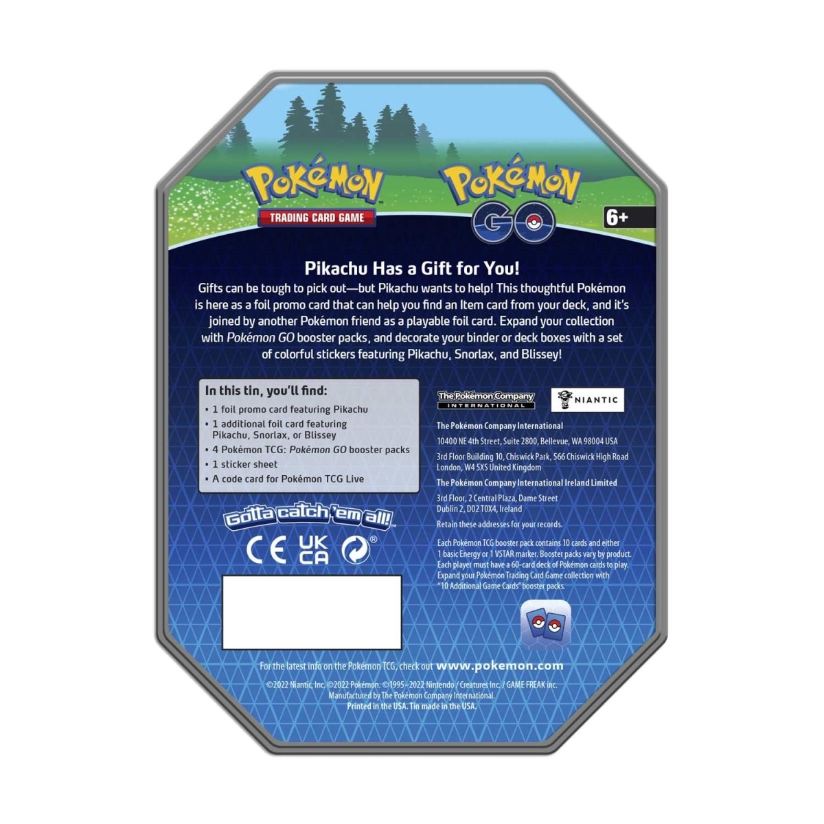 Pokémon GO Tin (Blissey)