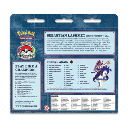 2022 Pokémon World Championships Deck (Sebastian Lashmet, Cheryl Again)