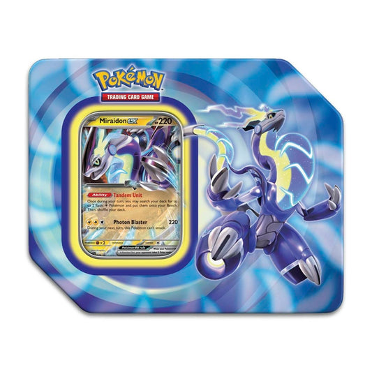 Pokemon Paldea Legends Tin (Miraidon ex)