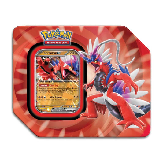 Pokemon Paldea Legends Tin (Koraidon ex)