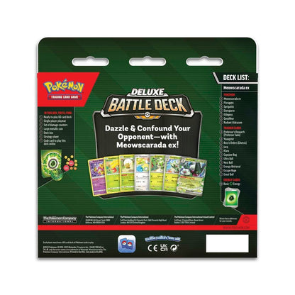 Pokemon Meowscarada ex Deluxe Battle Deck