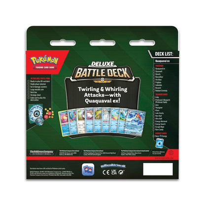 Pokemon Quaquaval Ex Deluxe Battle Deck