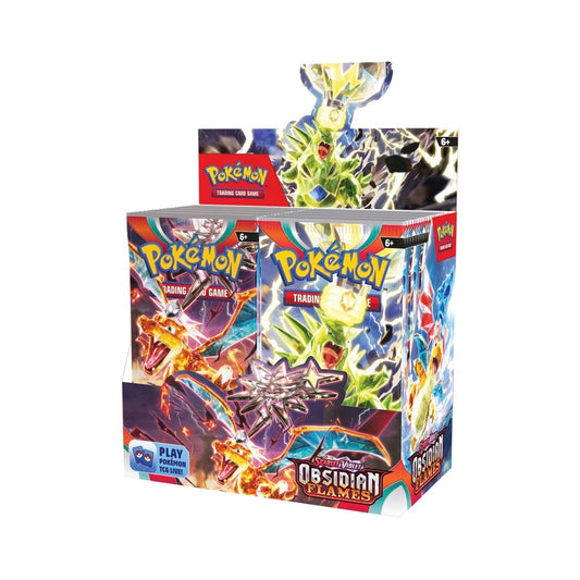 Pokemon Scarlet & Violet-Obsidian Flames Booster Display Box (36 Packs)