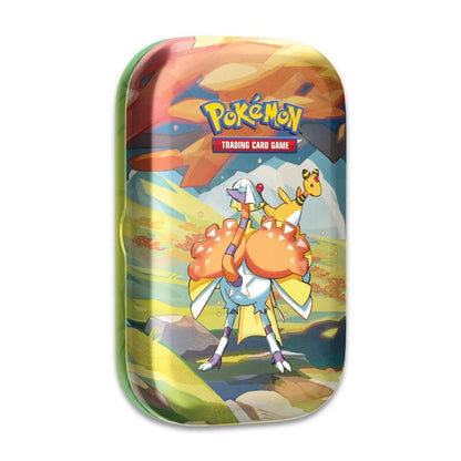 Pokemon Vibrant Paldea Mini Tin (Espathra & Ampharos)