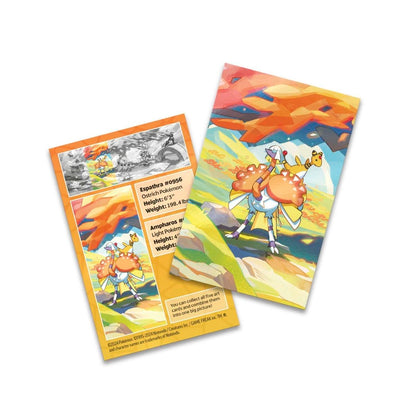 Pokemon Vibrant Paldea Mini Tin (Espathra & Ampharos)