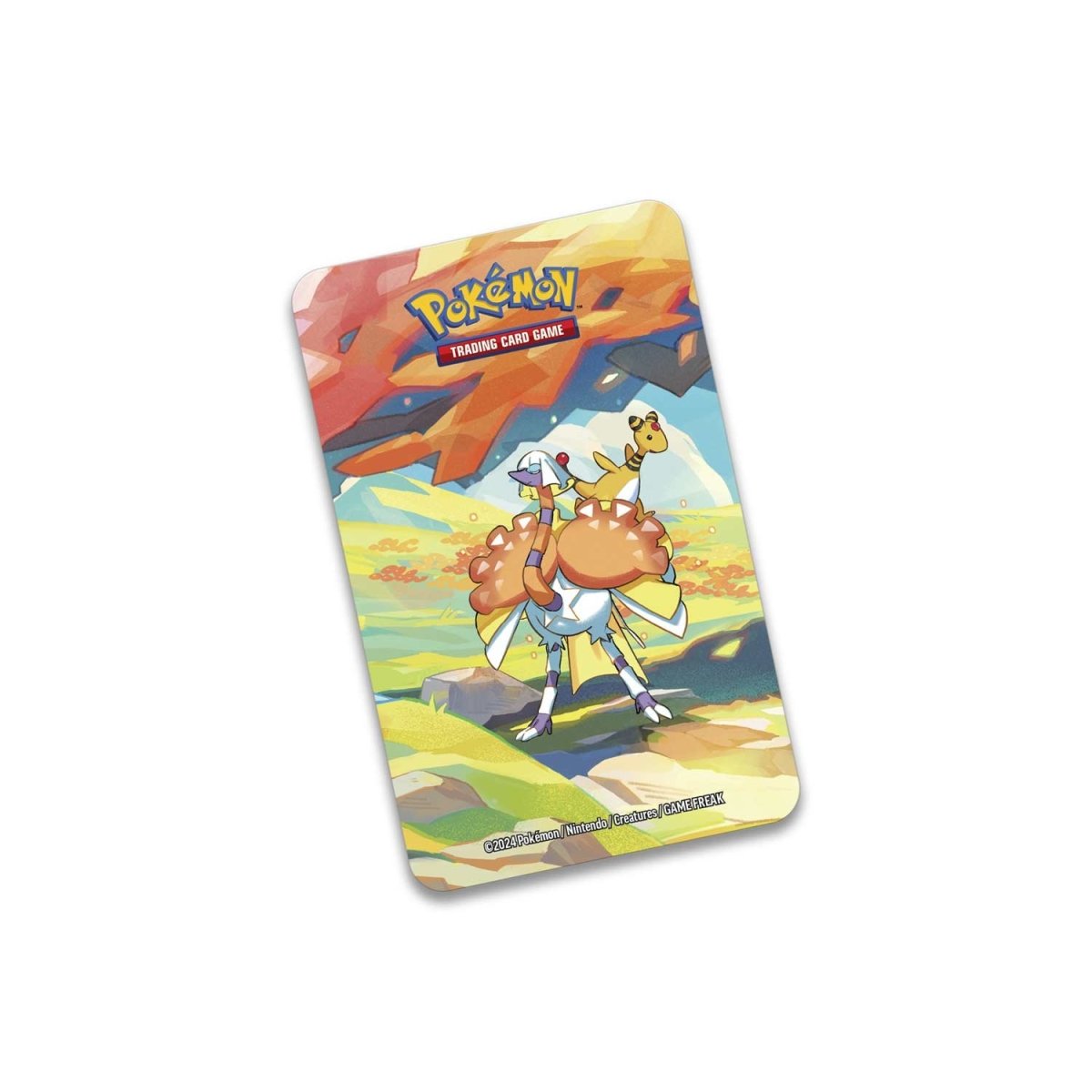 Pokemon Vibrant Paldea Mini Tin (Espathra & Ampharos)